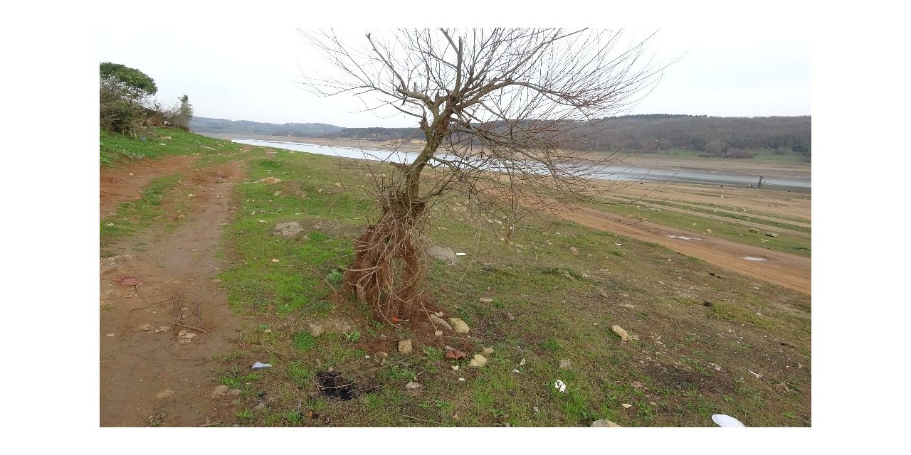 İstanbul’da Kuraklığın Fotoğrafı Çekildi