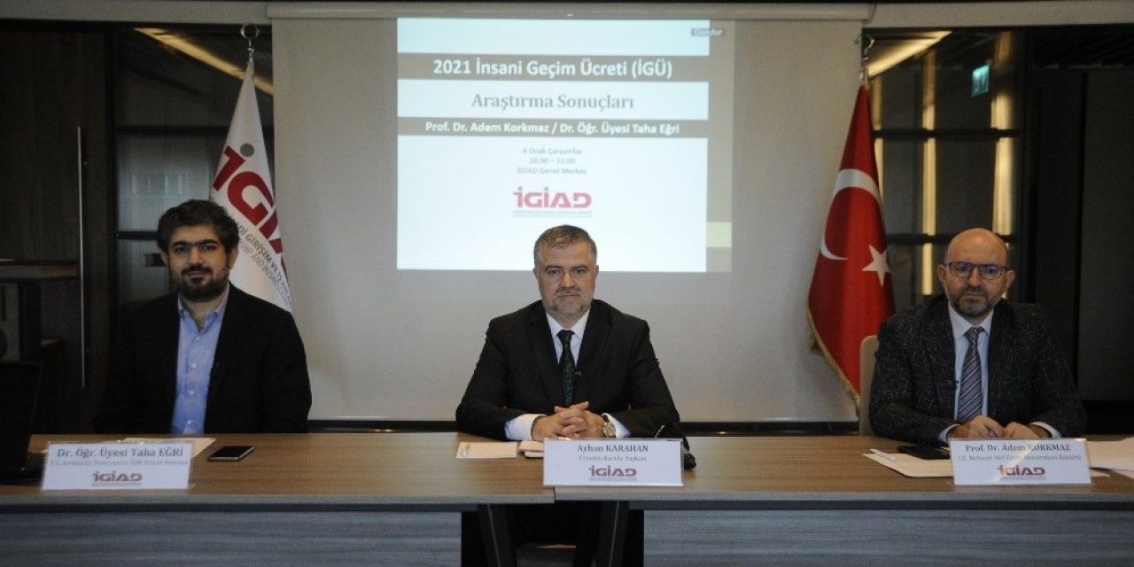 İgiad 2021 Yılı ‘insani Geçim Ücretini’ Açıkladı