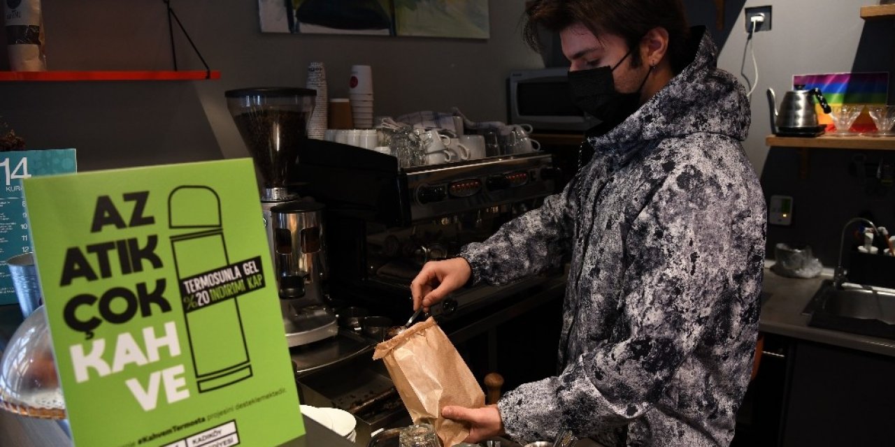 Moda’ya Termosunla Git, Kahveni Yüzde 20 İndirimli İç