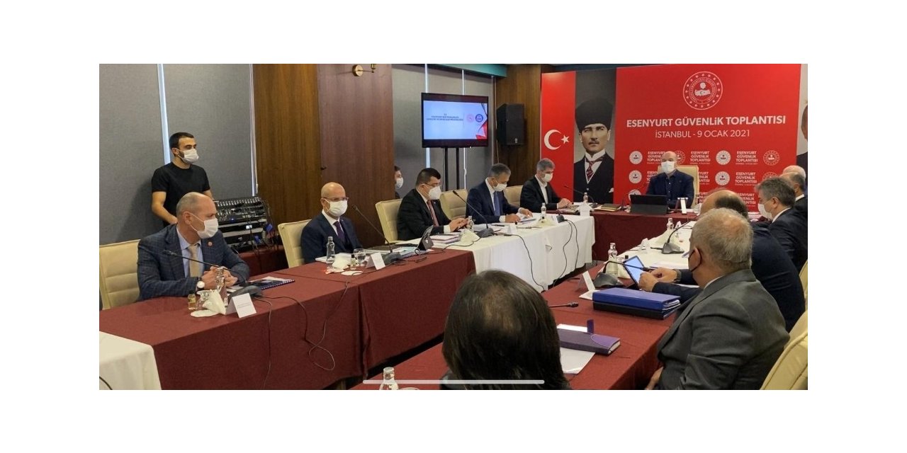 İçişleri Bakanı Soylu, Esenyurt Güvenlik Toplantısı’na Katıldı