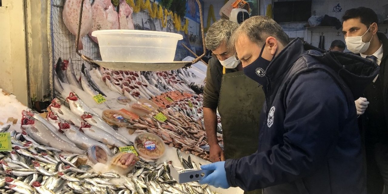 İstanbul’da Balık Tezgahlarında Hamsi Boylarına Denetim