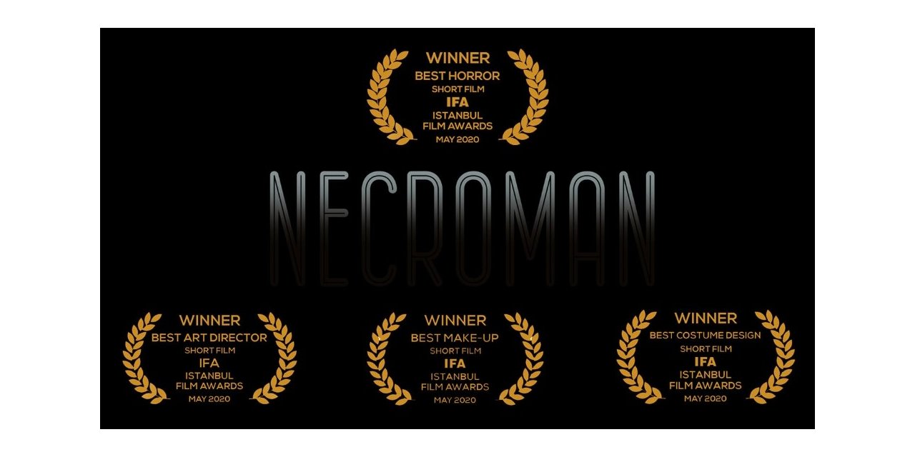 ‘necroman’ Kısa Filmiyle 14 Ödülün Sahibi Oldu