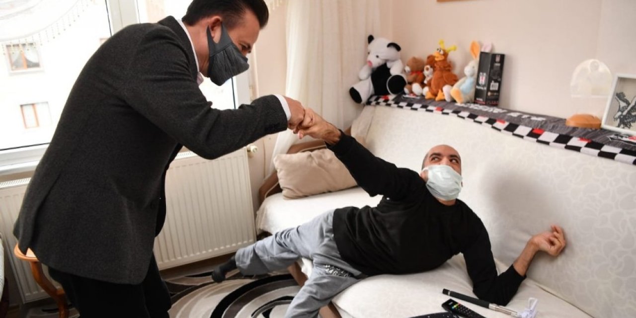 Başkan Yazıcı’dan Engelli Yazar Ersin Ata’ya Anlamlı Ziyaret