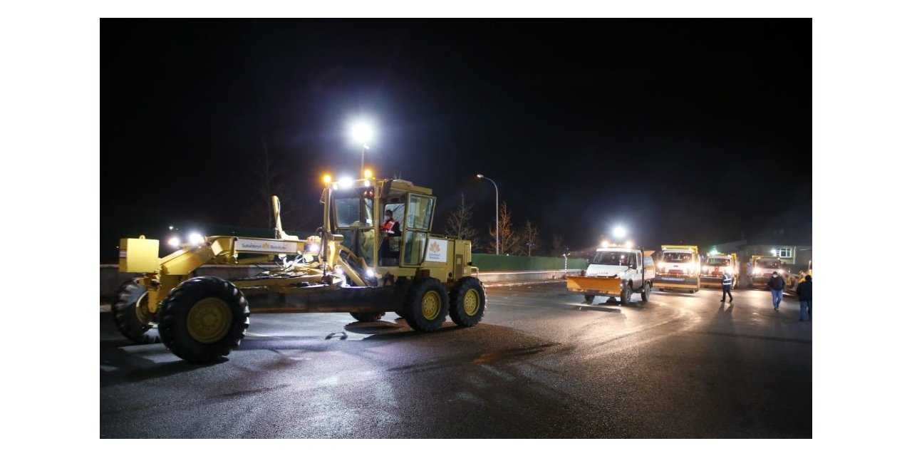 Kar Yağışı Uyarısı Ekipleri Alarma Geçirdi