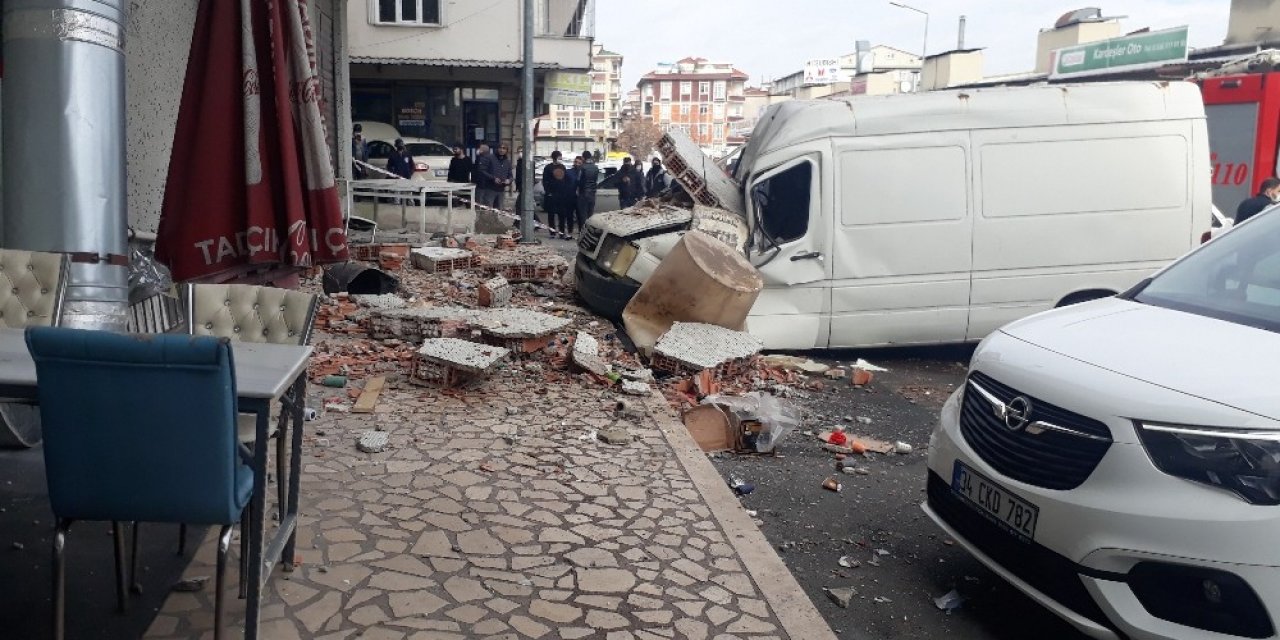 Kocasinan Oto Sanayi Sitesi’nde Yaşanan Patlama Kamerada