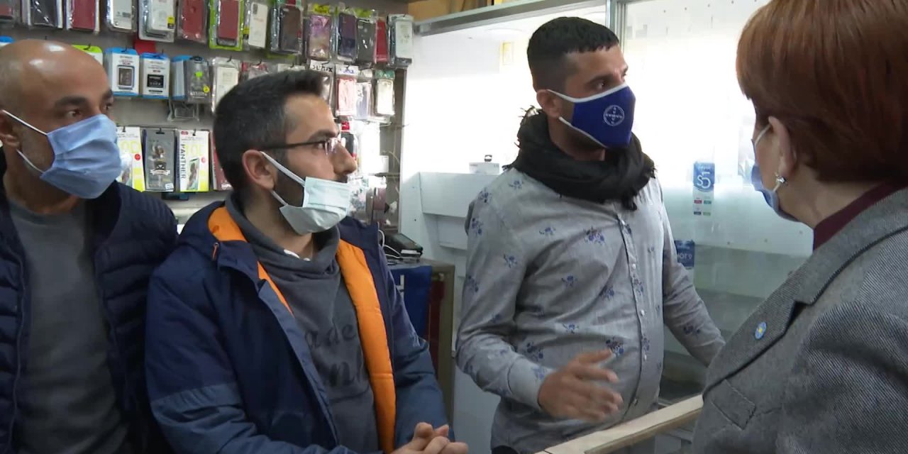 ŞANLIURFALI ESNAF AKŞENER’E DERT YANDI: "ANKARA’DA SİYASETÇİLER, BU HALKI DAHA NE KADAR EZEBİLİR?"