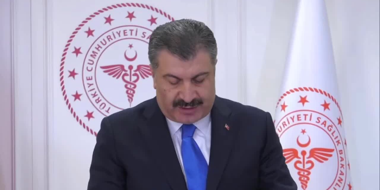 BAKAN KOCA: "KİM BİLİR COVİD'E BELKİ DE 'ÜZERİNİZE AFİYET SÖZÜ EŞLİK EDECEK, KORKU UNUTULUP GİDECEK"