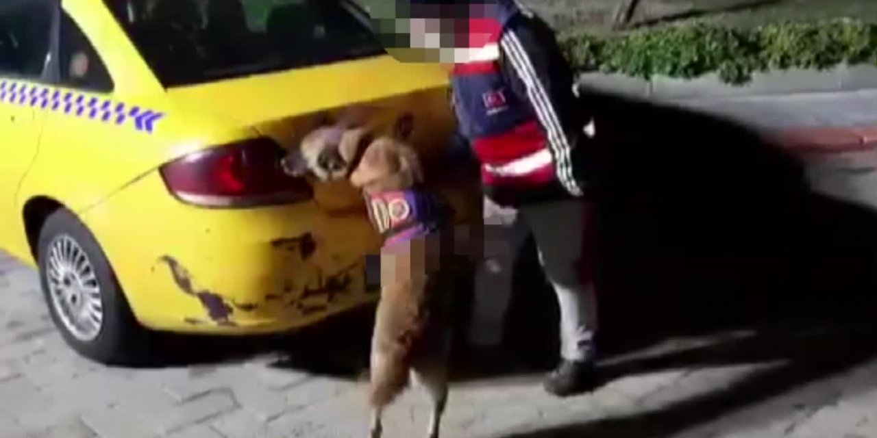 TAKSİNİN BAGAJINDA 60 KİLO UYUŞTURUCU BULUNDU