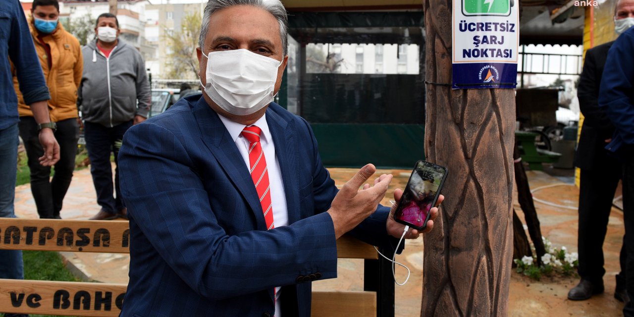 MURATPAŞA'DA SAĞLIK EMEKÇİLERİ PARKI AÇILDI