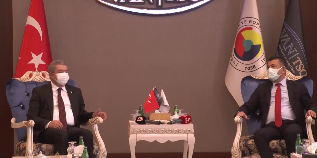 VAN TİCARET SANAYİ ODASI BAŞKANI TAKVA: 100 KM İLERDE MAZOTUN LİTRESİ 50 KURUŞ BURADA 7.5 LİRA