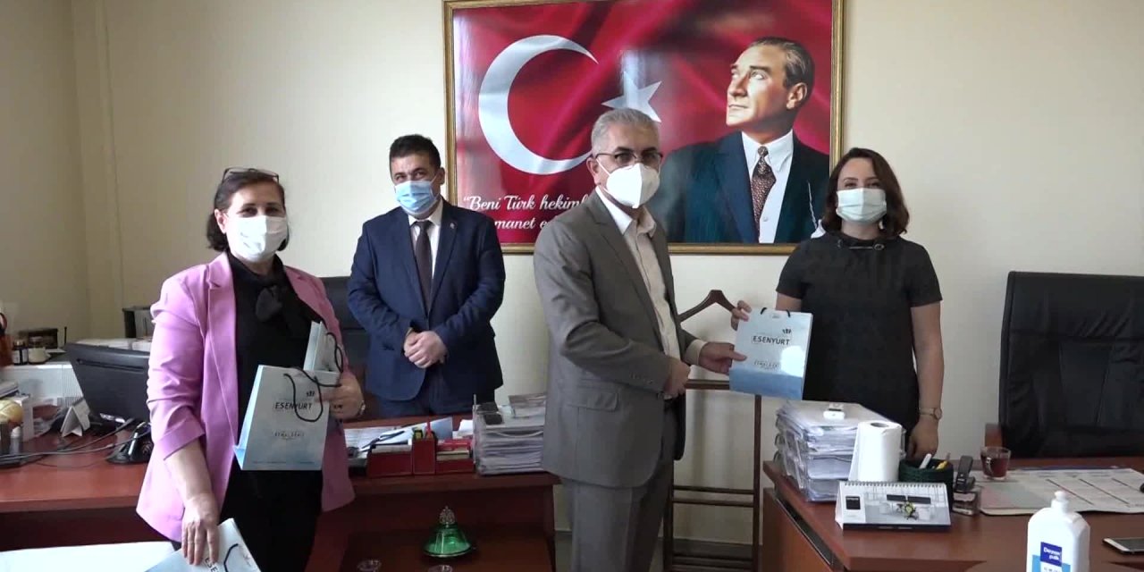 ESENYURT BELEDİYESİ, SAĞLIK ÇALIŞANLARINI UNUTMADI