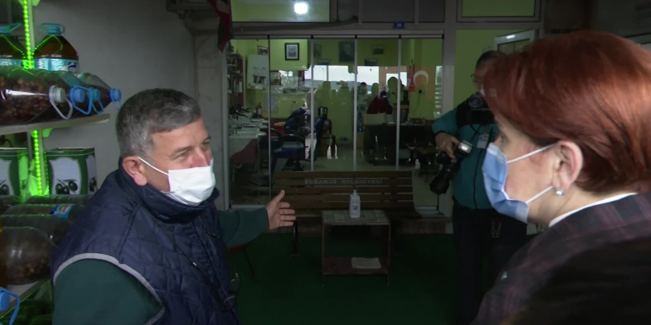 DEVLETTEN DESTEK ALAMAYAN ESNAF DERDİNİ AKŞENER'E ANLATTI: "TARLALARIMIZI SATTIK, VERGİ BORÇLARIMIZI KAPATTIK. SIRA EVİMİZDE "