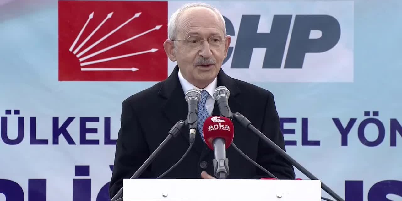 KILIÇDAROĞLU: "BİR KİŞİYE VATAN TESLİM EDİLMEZ, VATAN HEPİMİZİN, 83 MİLYONUN"