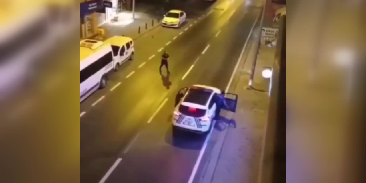 ÖNCE ANNESİNİ YARALADI, SONRA POLİSLERE BIÇAKLA SALDIRDI