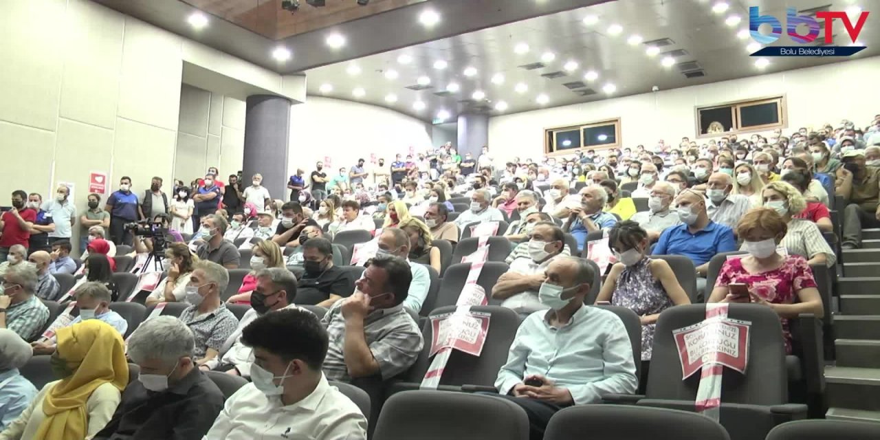 BOLU BELEDİYE BAŞKANI ÖZCAN: “BEN BANA KAYYUM ATAYACAK ADAMIN ALNINI KARIŞLARIM”