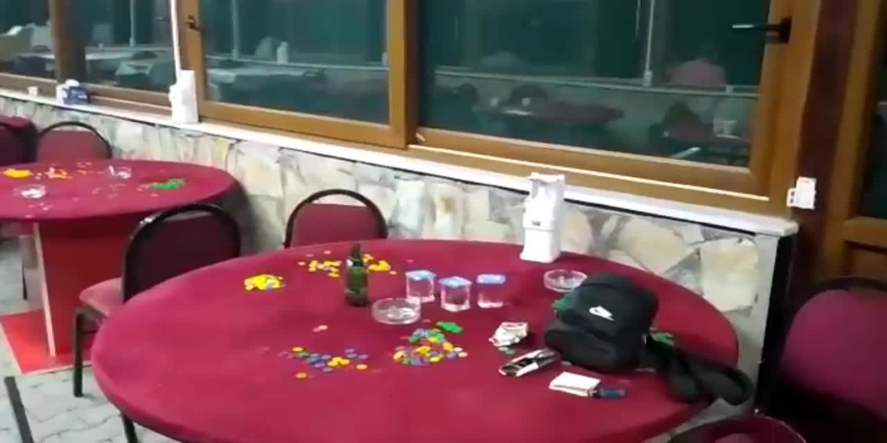 İZMİR'DE BAĞ EVİNE KUMAR BASKINI