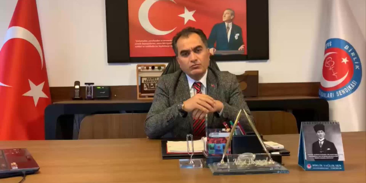 "BİR GECEDE 4'Ü YOĞUN BAKIMDA OLAN 20 HASTAYA BAKAN HEMŞİRE, DESTEK İSTEYİNCE KINAMA CEZASI ALDI"