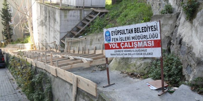 Eyüpsultan’da Fen İşleri çalışmaları devam ediyor