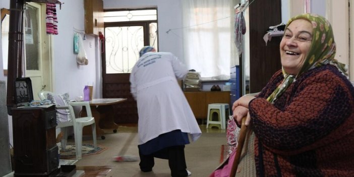 65 yaş üzeri vatandaşlarımıza evde temizlik hizmeti