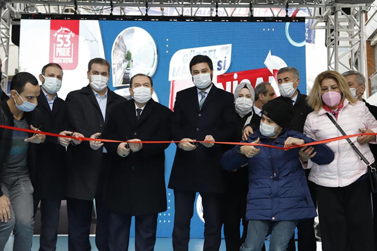 KAĞITHANE’NİN YENİ TEMATİK CADDESİ GÜRSEL MAHALLESİ'NDE AÇILDI
