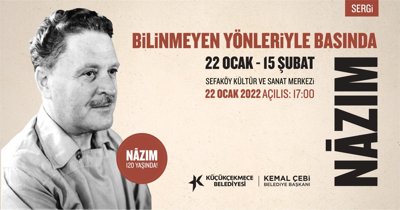 NÂZIM HİKMET’İN 120. DOĞUM GÜNÜNE ÖZEL SERGİ
