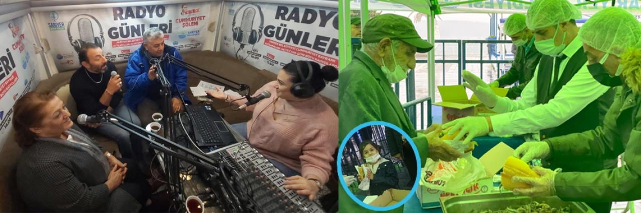 RADYOLARDA CUMHURİYET KONUŞULDU