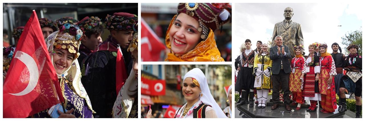 SARIYER SOKAKLARI RENGARENK