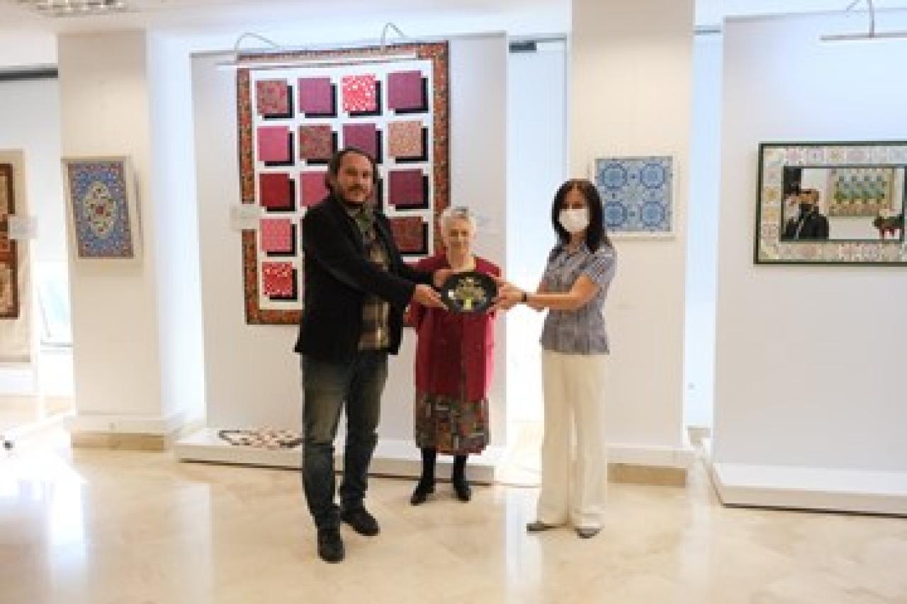 Kırkpare ve seramik aynı sergide buluştu