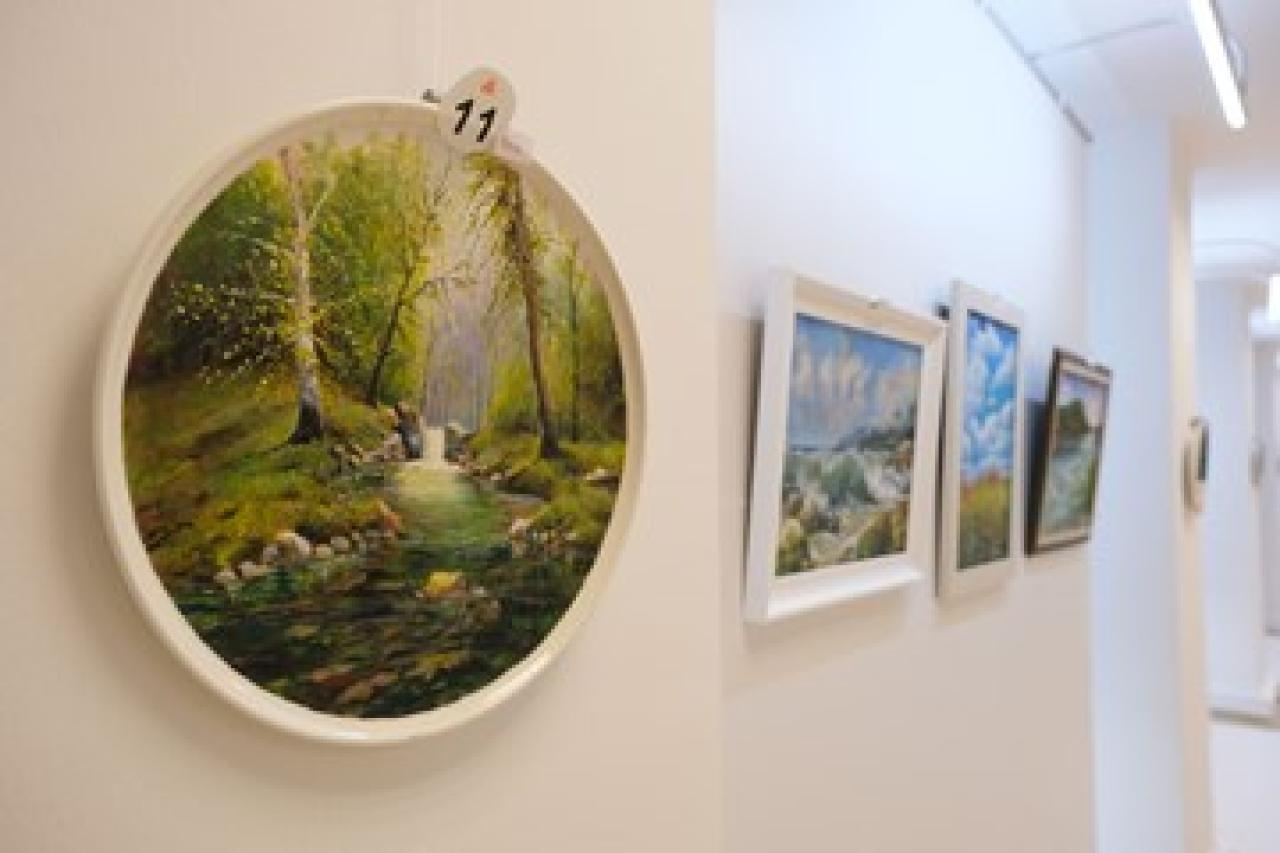 Emekli oldu sergi hayalini gerçekleştirdi