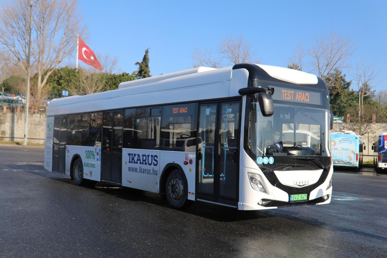 İSTANBUL'A ELEKTRİKLİ OTOBÜSLER GELİYOR