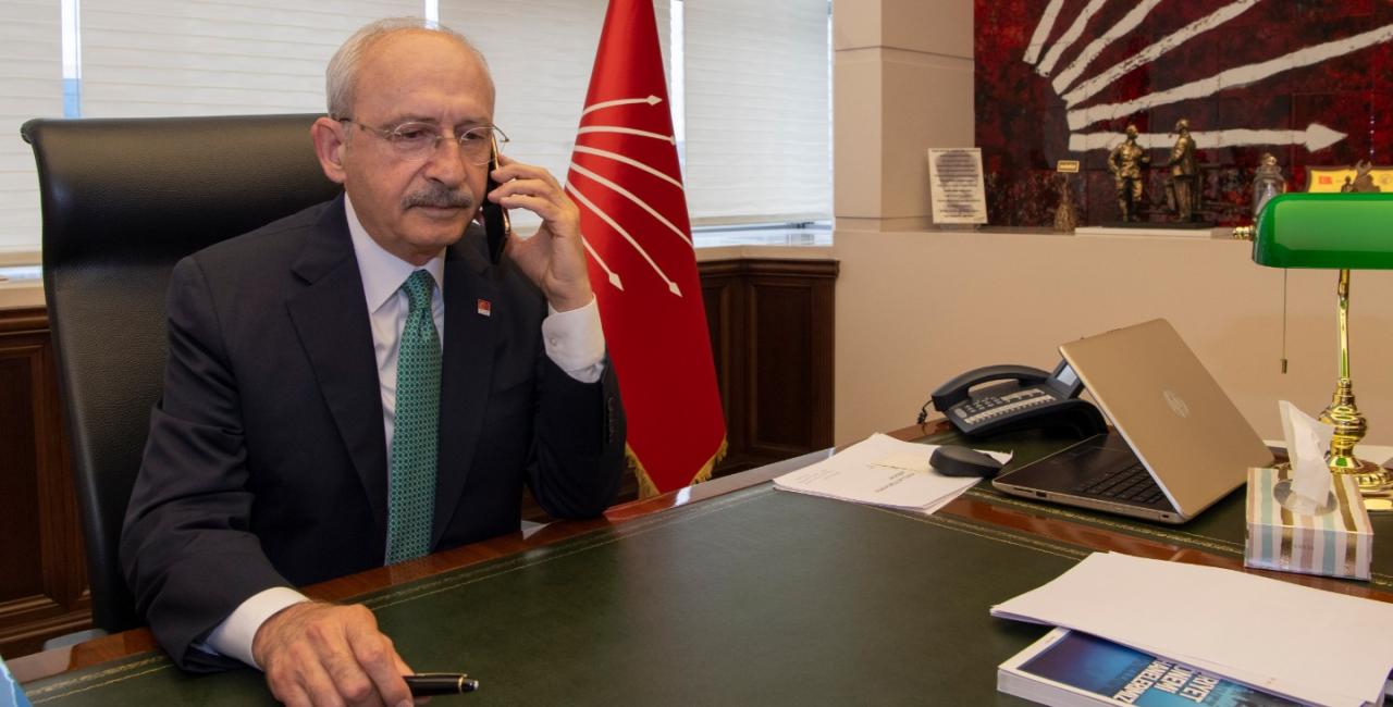 CHP GENEL BAŞKANI KEMAL KILIÇDAROĞLU’NDAN, ANKARA EMNİYET MÜDÜRÜ SERVET YILMAZ’A “BAŞSAĞLIĞI” TELEFONU