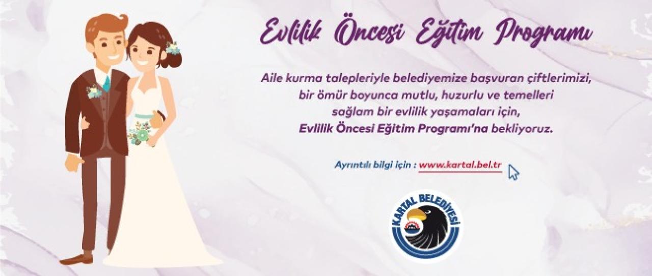 Kartal Belediyesi Yuva Kuracak Çiftler İçin ‘Evlilik Öncesi Eğitim Programı’nı Başlattı