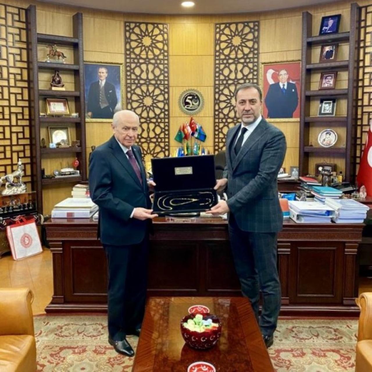 BAŞKAN YILMAZ ANKARA’DA TEMASLARDA BULUNDU