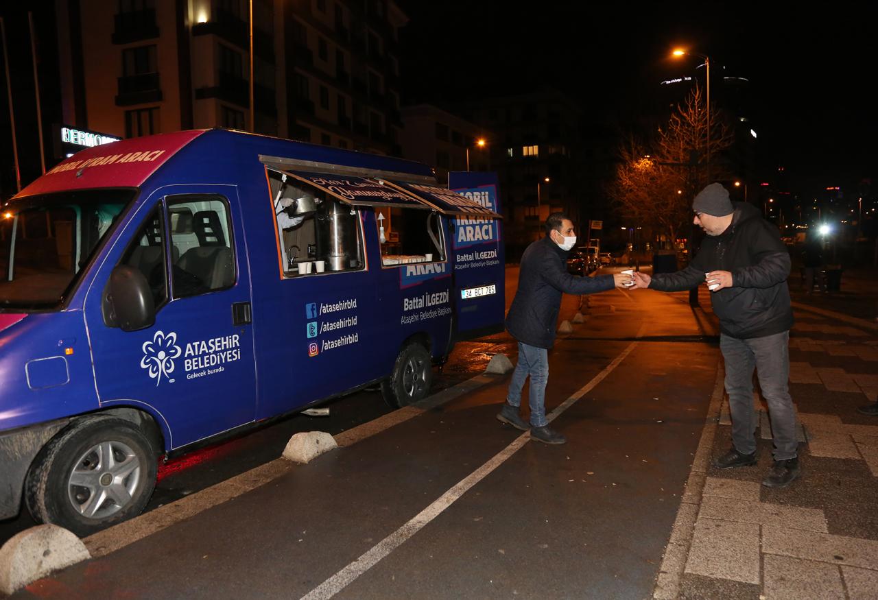 ATAŞEHİRLİLERE SABAH ÇORBASI