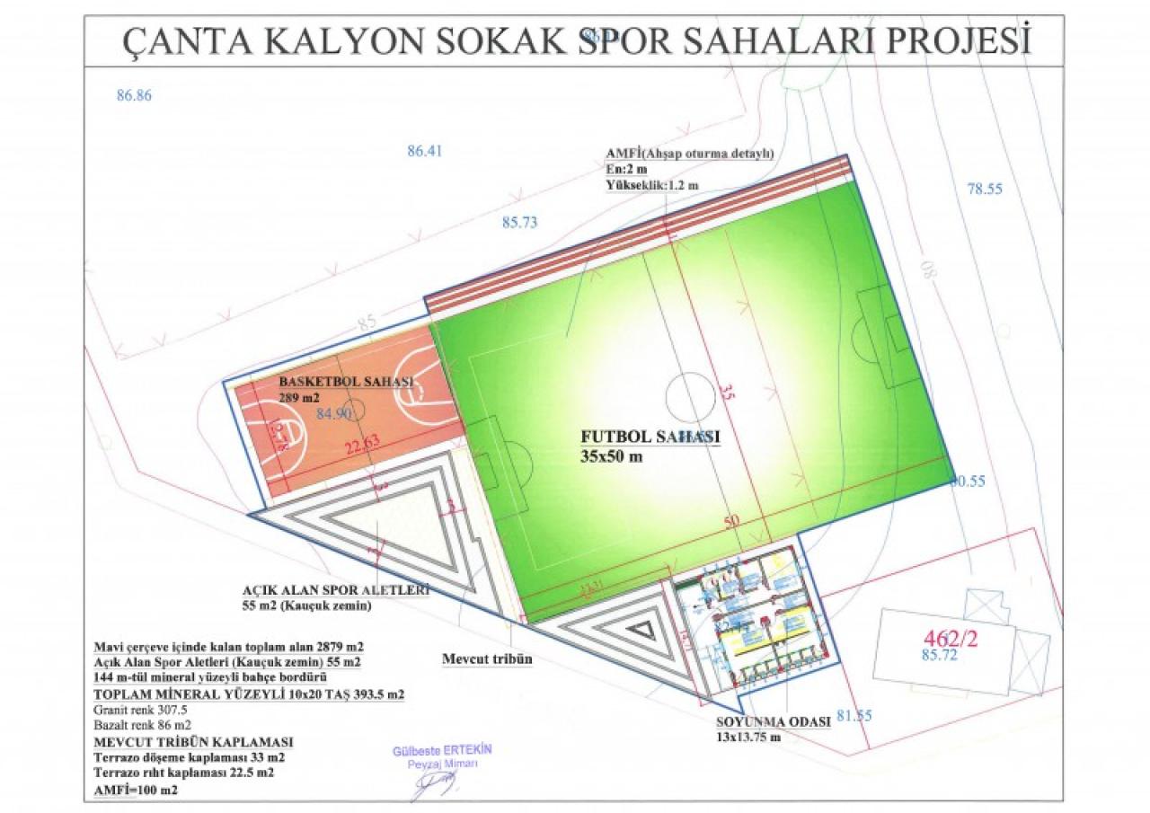 BAŞKAN YILMAZ AÇIKLADI: ÇANTA’YA SPOR KOMPLEKSİ