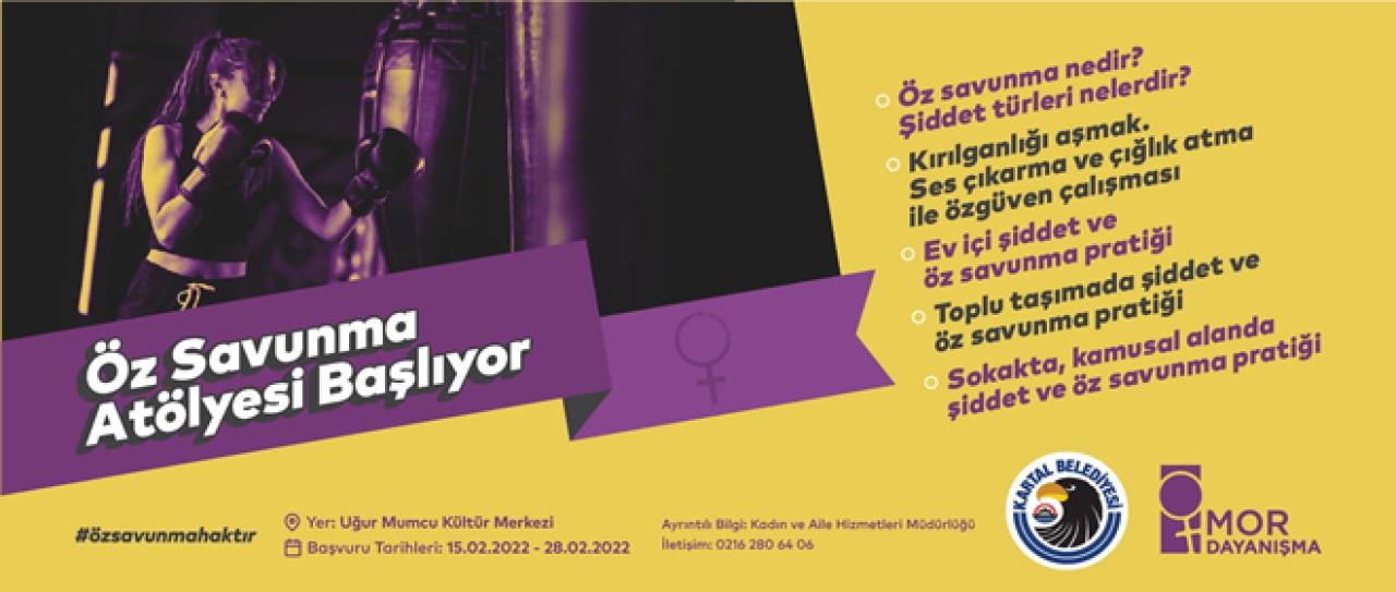 Kartallı Kadınlar İçin ‘Öz Savunma Atölyesi’ Başlıyor