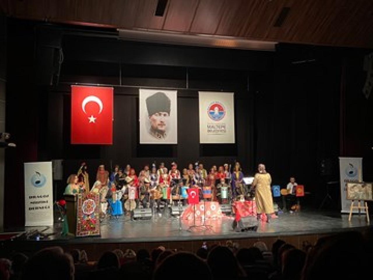 Türk dünyası ezgileri Maltepe’den yükseldi