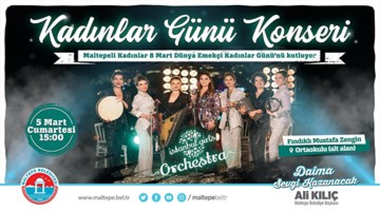 Kadın orkestrasından ‘Kadınlar Günü’ konseri 