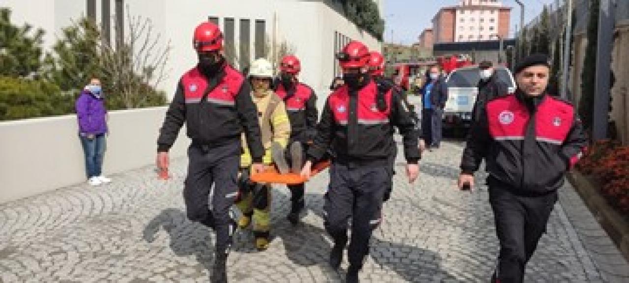 Maltepe’de deprem tatbikatı