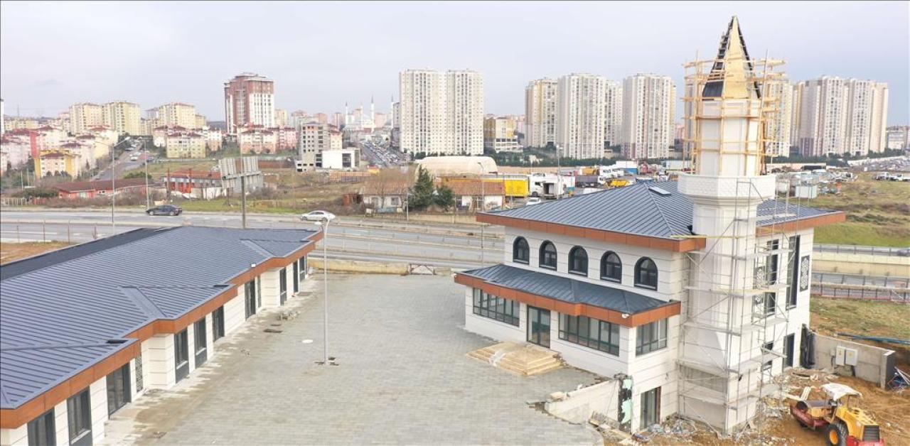 BAŞAKŞEHİR’DE ŞİNASİ ÜNSAL CAMİİ 25 MART’TA AÇILIYOR