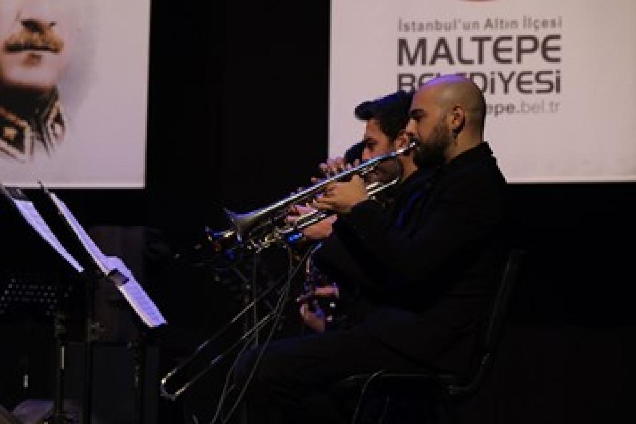 İBB Bandosu Maltepe'de müzik rüzgarı estirdi