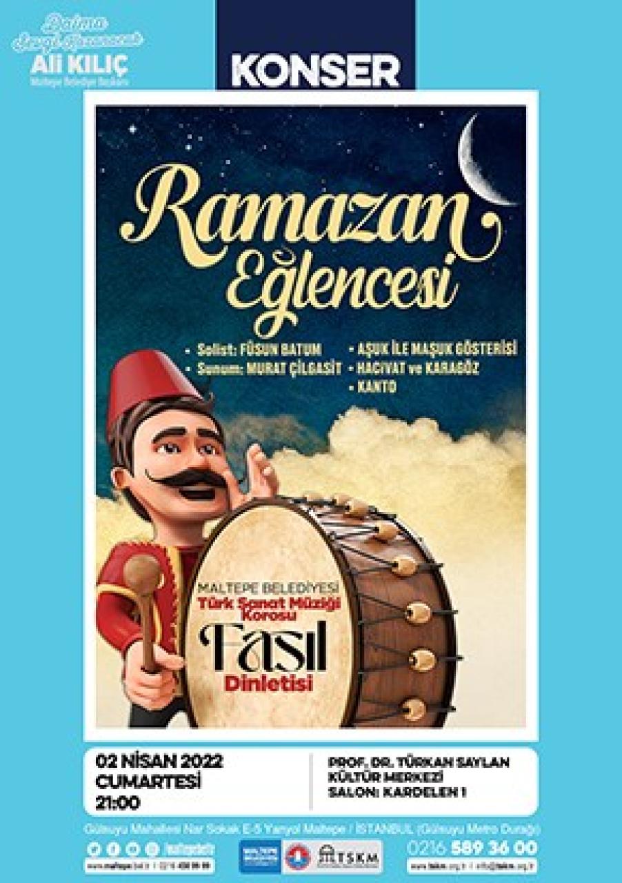 Maltepe’de Geleneksel Ramazan Eğlenceleri başlıyor
