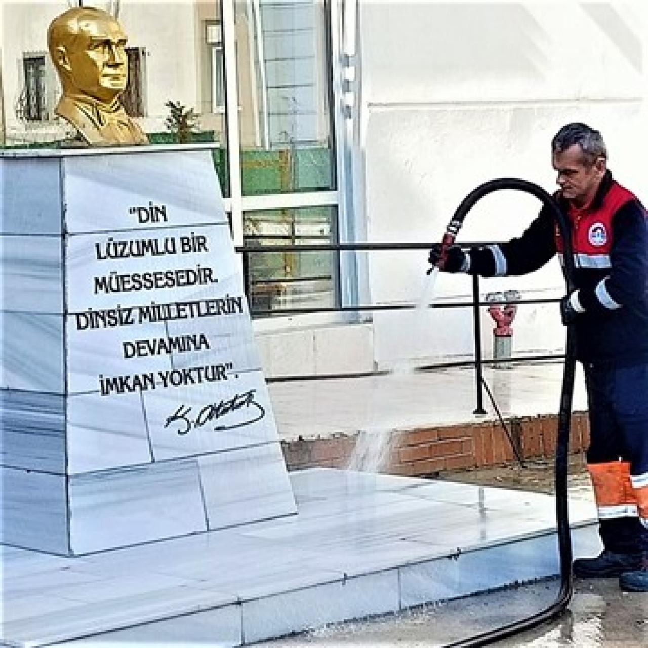 Tatil bitiyor, okullar çocuklar için temizlendi