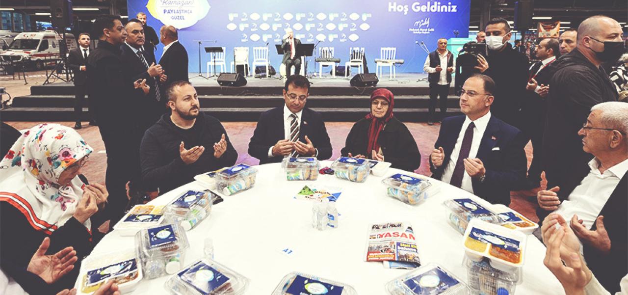 HAYIRLI İFTAR SOFRASI 15 BİN KİŞİYİ AĞIRLADI