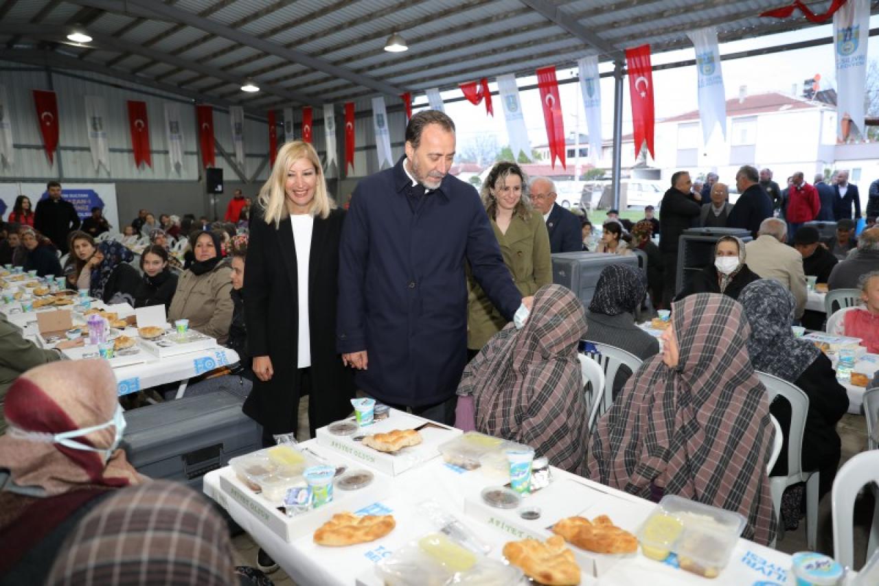GÖNÜL SOFRALARI SAYALAR VE DANAMANDIRA’DA KURULDU