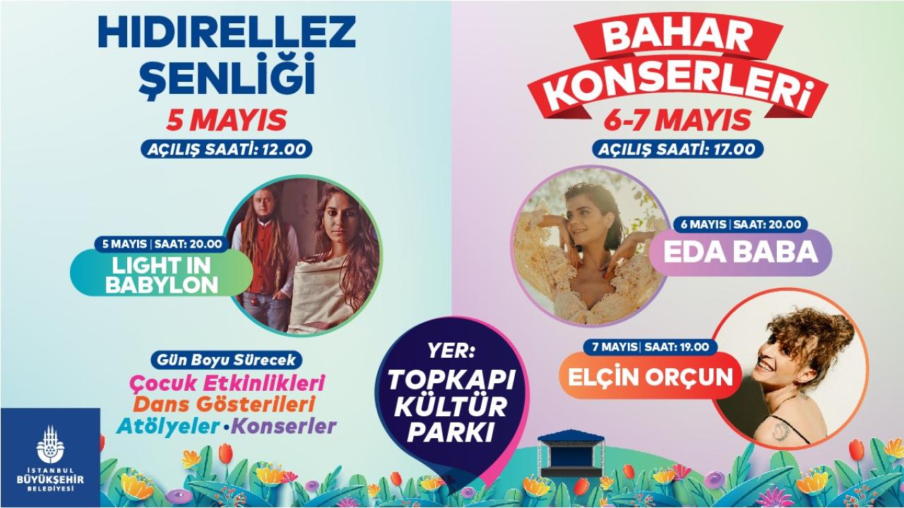 HIDIRELLEZ ŞENLİKLERİ TOPKAPI’DA