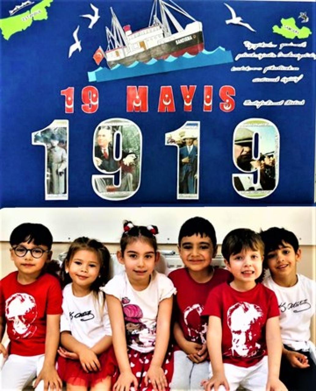 Miniklerin 19 Mayıs heyecanı ve Atatürk sevgisi