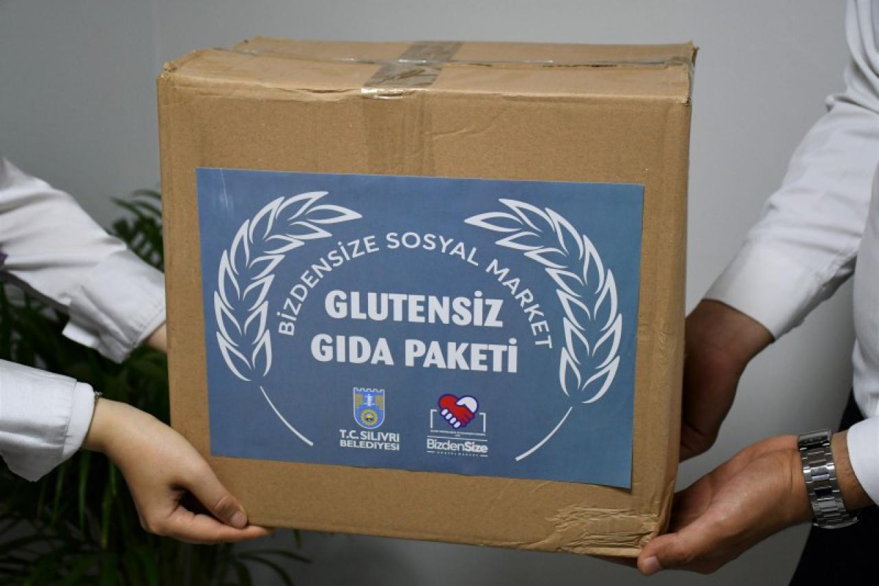 SİLİVRİ BELEDİYESİNDEN ÇÖLYAK HASTALARINA GLUTENSİZ GIDA KOLİSİ DESTEĞİ