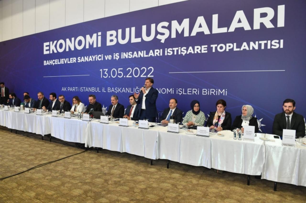 Ekonomi buluşmaları Bahçelievler’de yapıldı