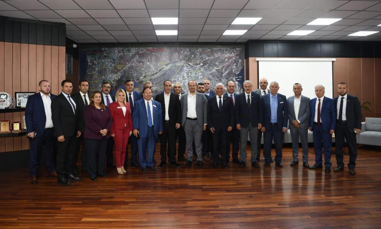 KKTC’DEN 18 BELEDİYE BAŞKANI İSTANBUL’DA